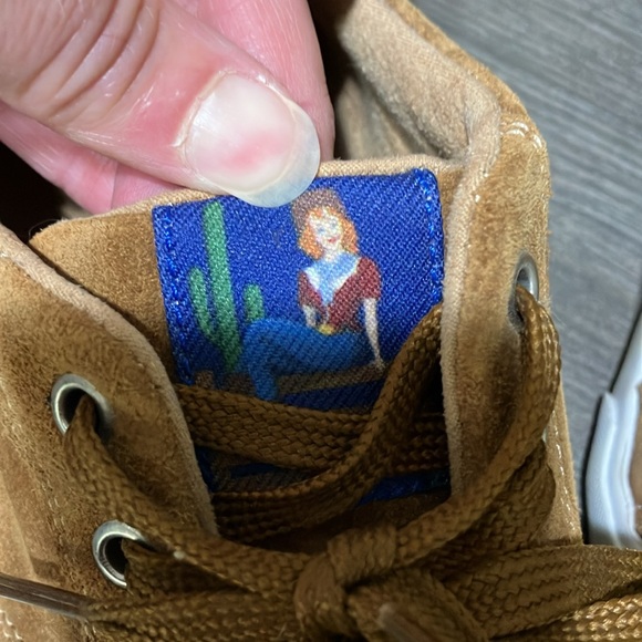 Reba by Justin Boots Suede Sneakers - Picture 3 of 6